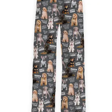 Chalkboard Dog PJ Pants
