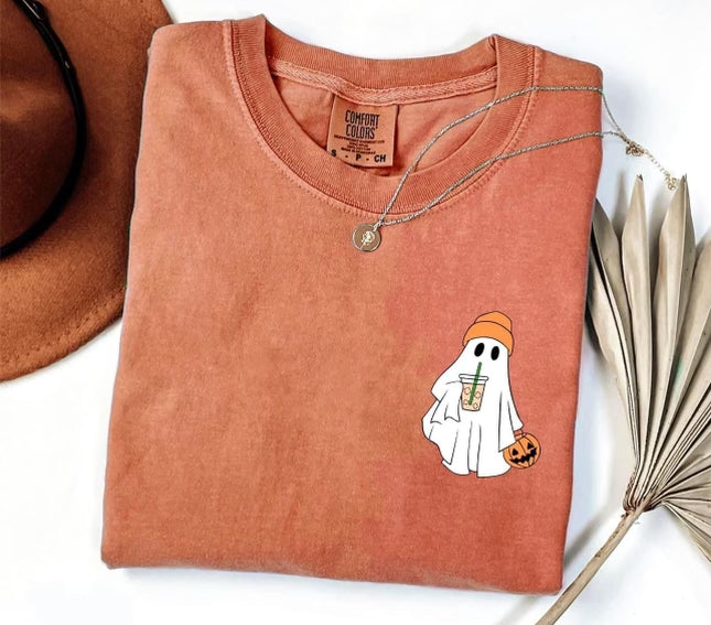 Ghost and Coffee Tee