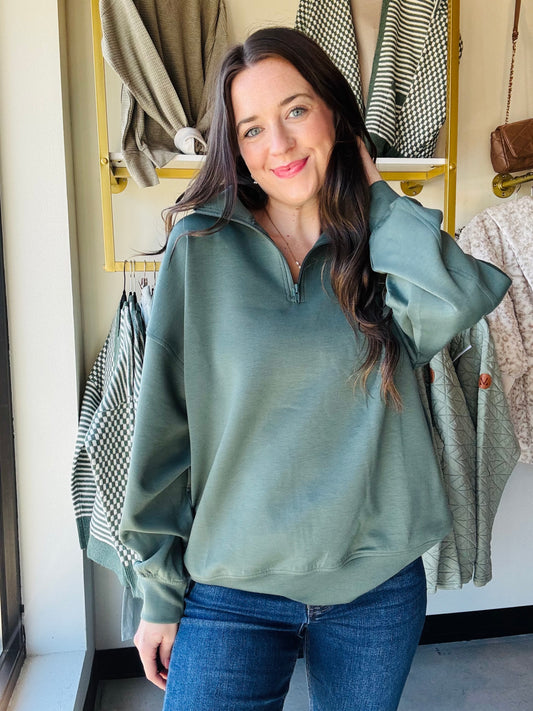 Dark Forest Scuba Half Zip