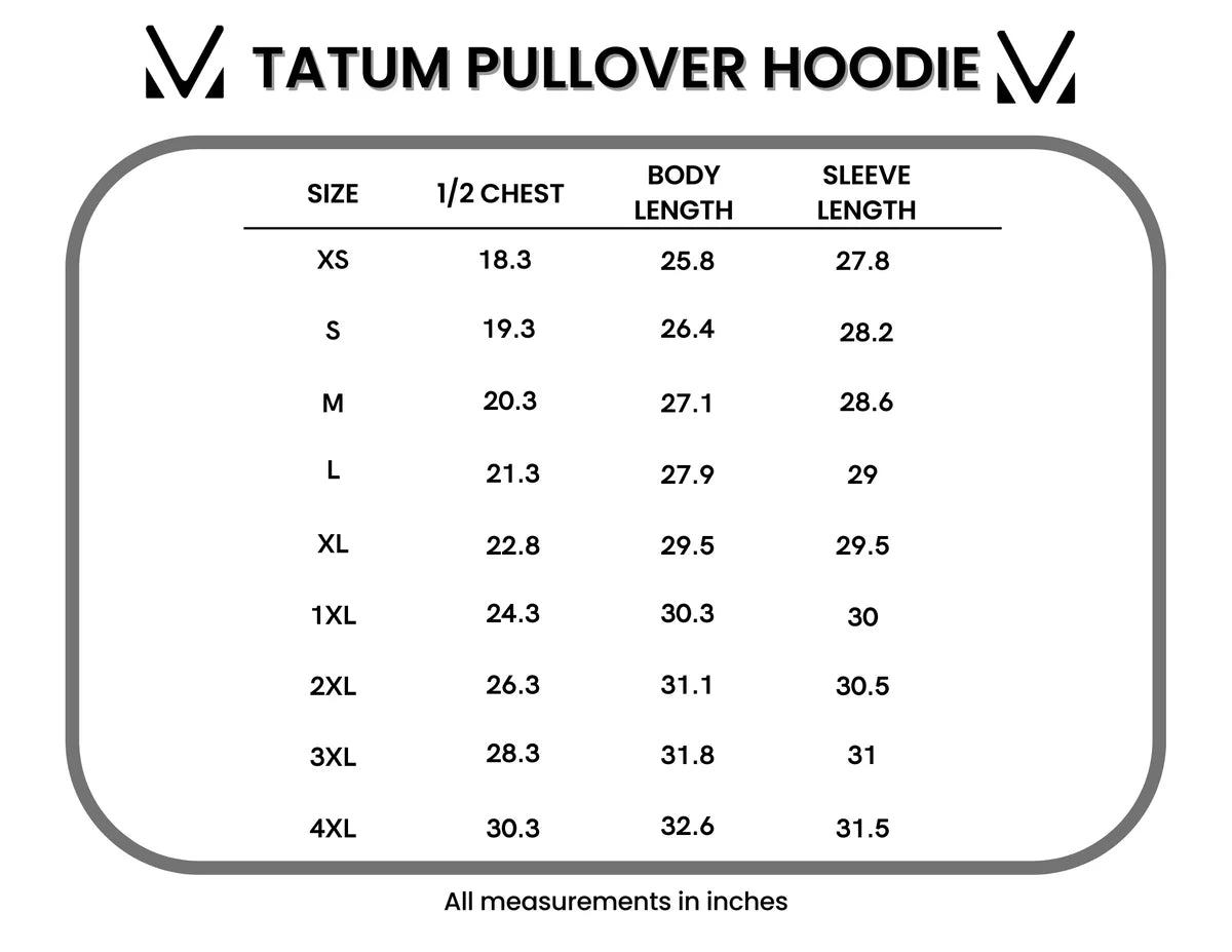 Charcoal Striped Tatum Hoodie