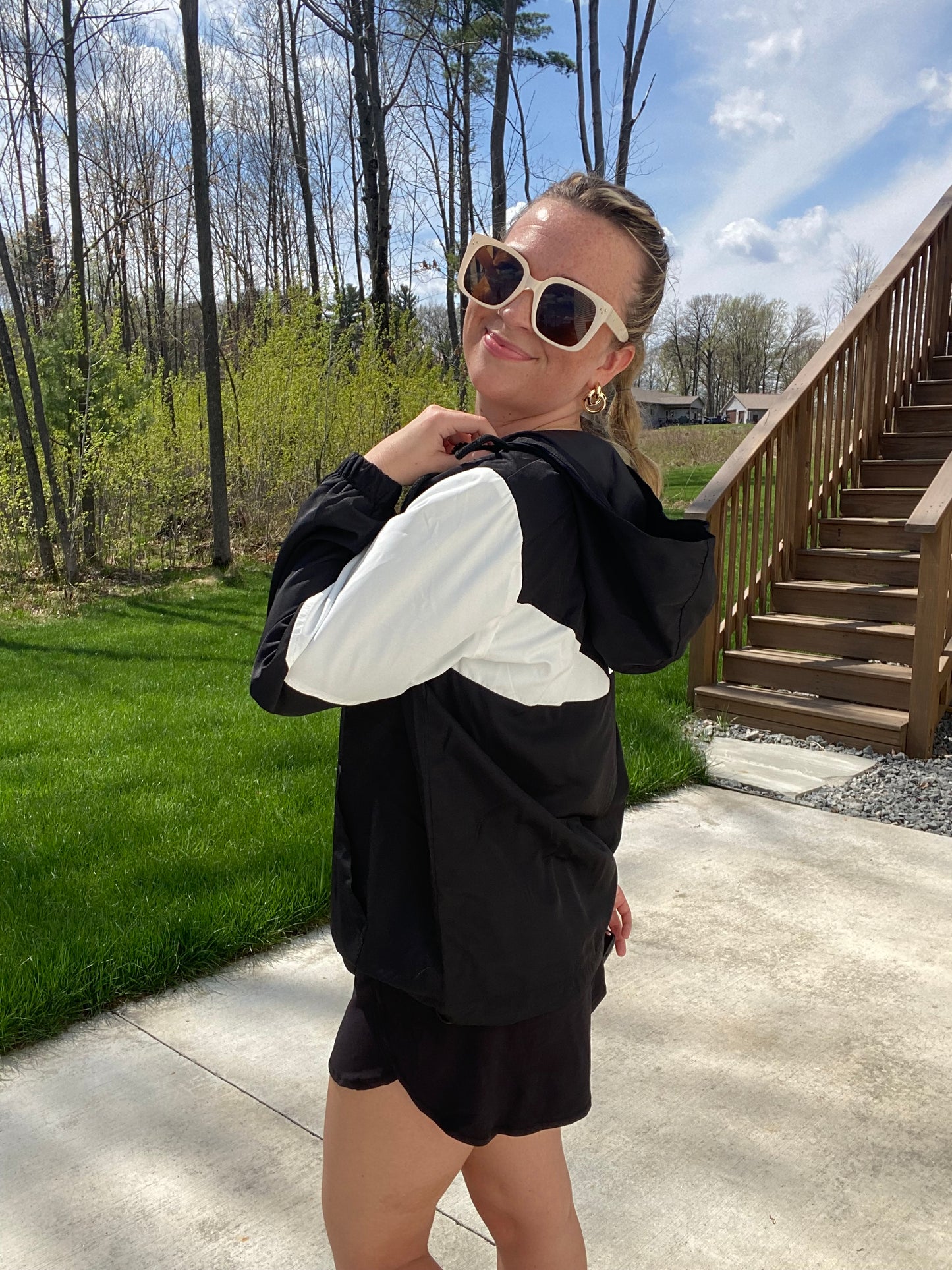 Black Rae Mode Athletic Shorts