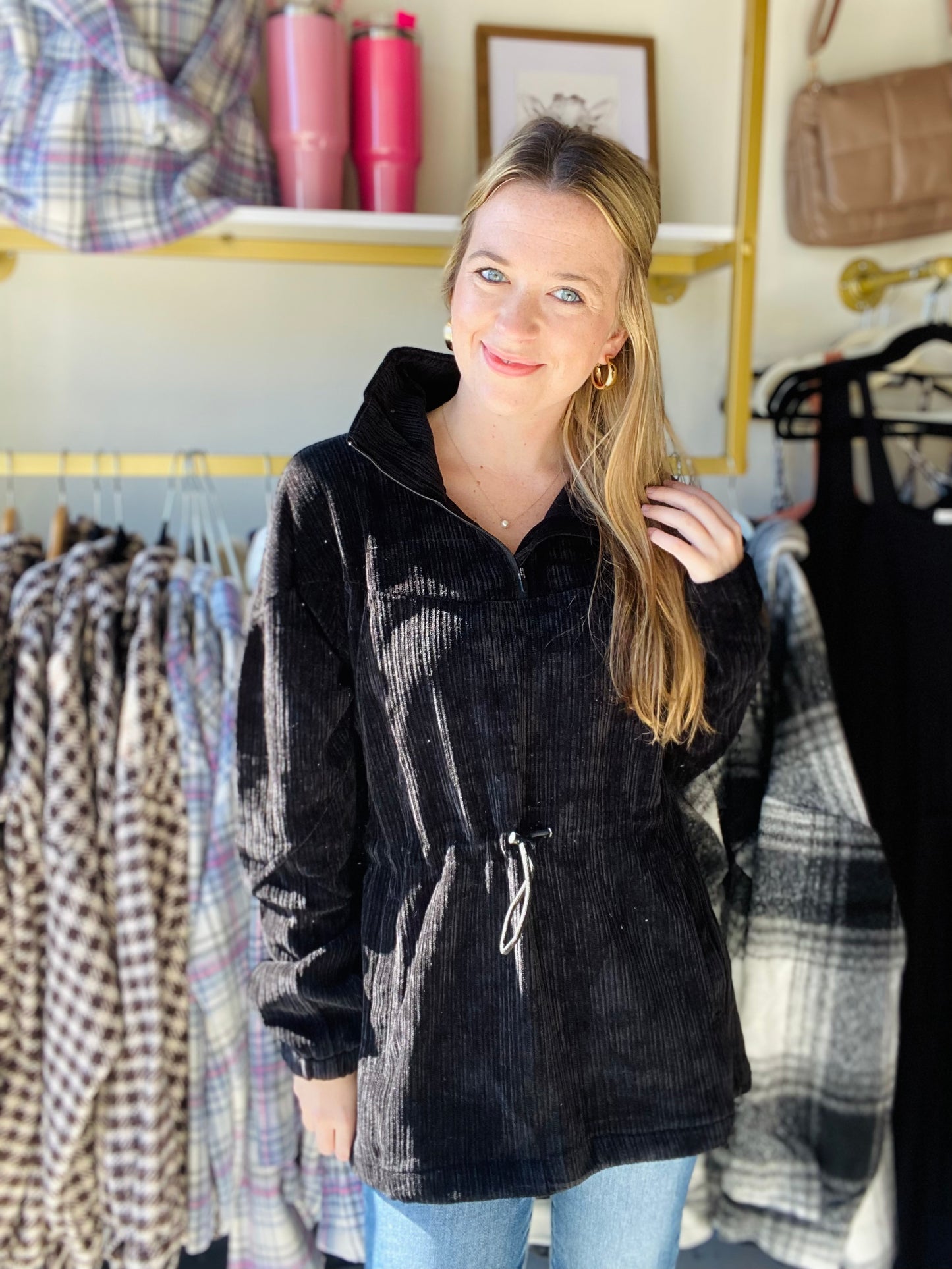 Bonfire Nights Black Pullover