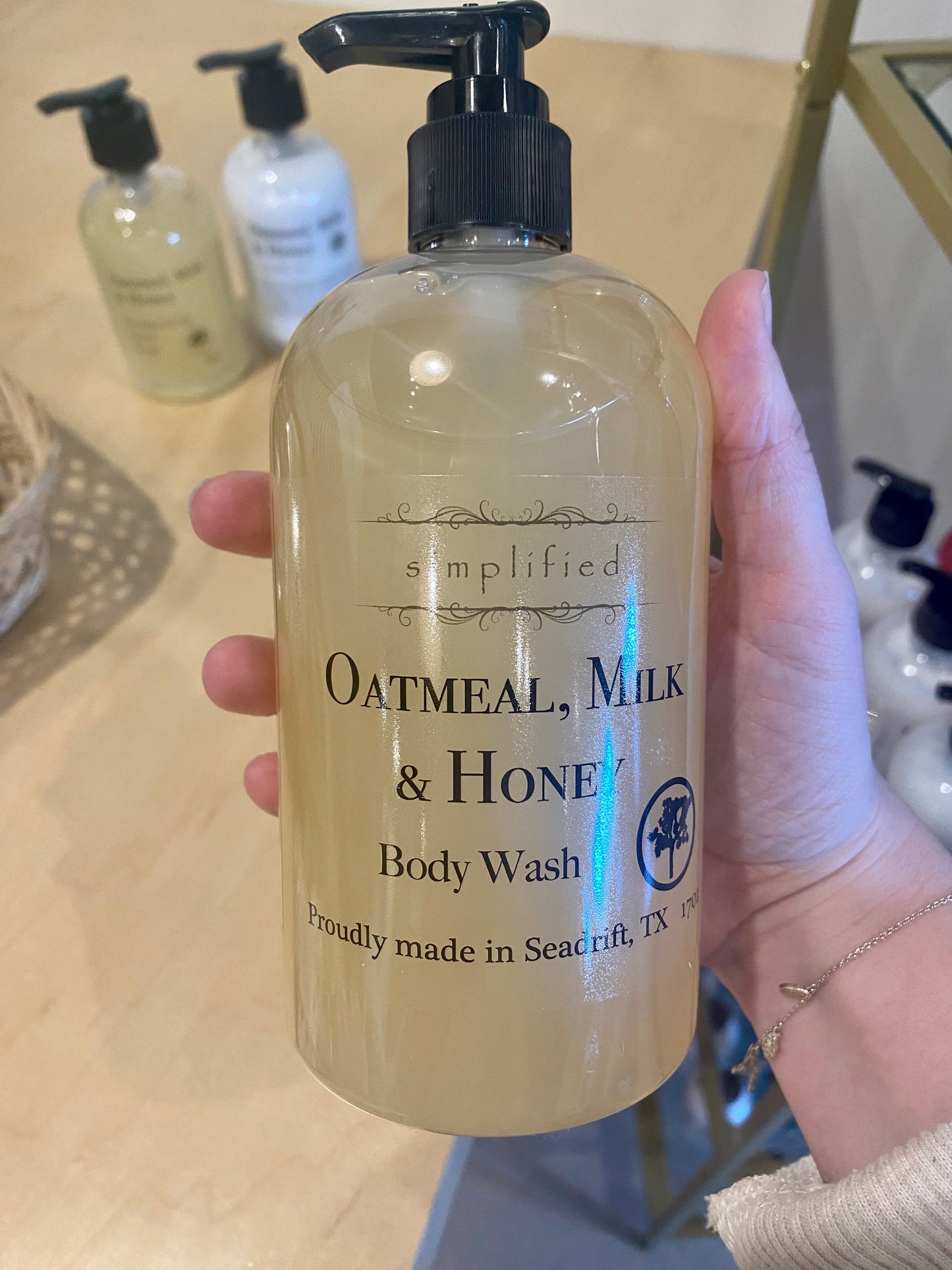 Simplified Soaps and Moisturizer- Oatmeal, Milk and Honey