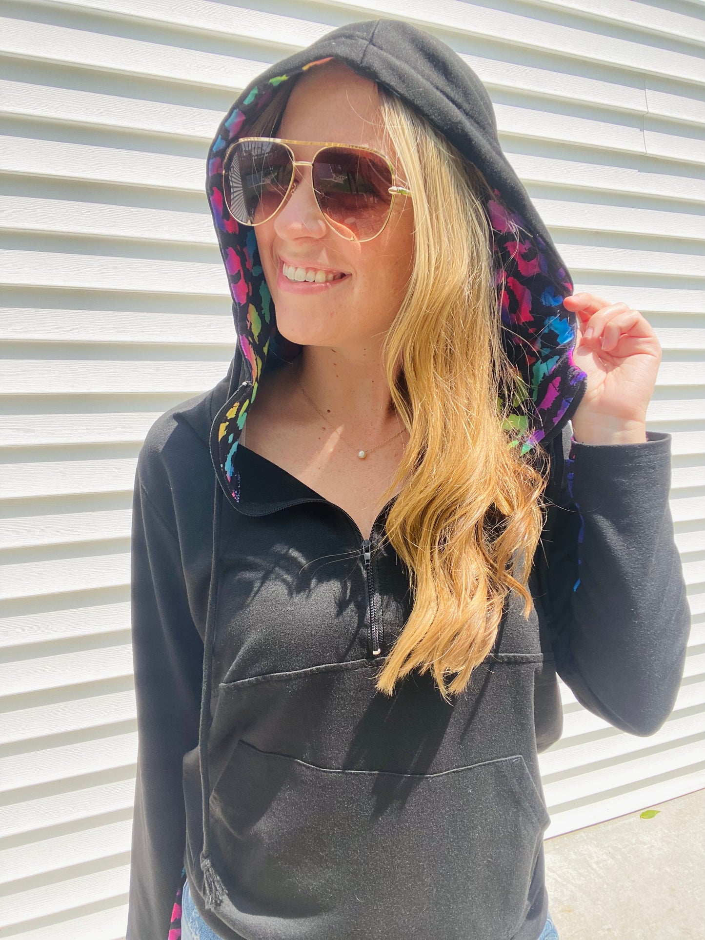 Shirley Leopard Hoodie