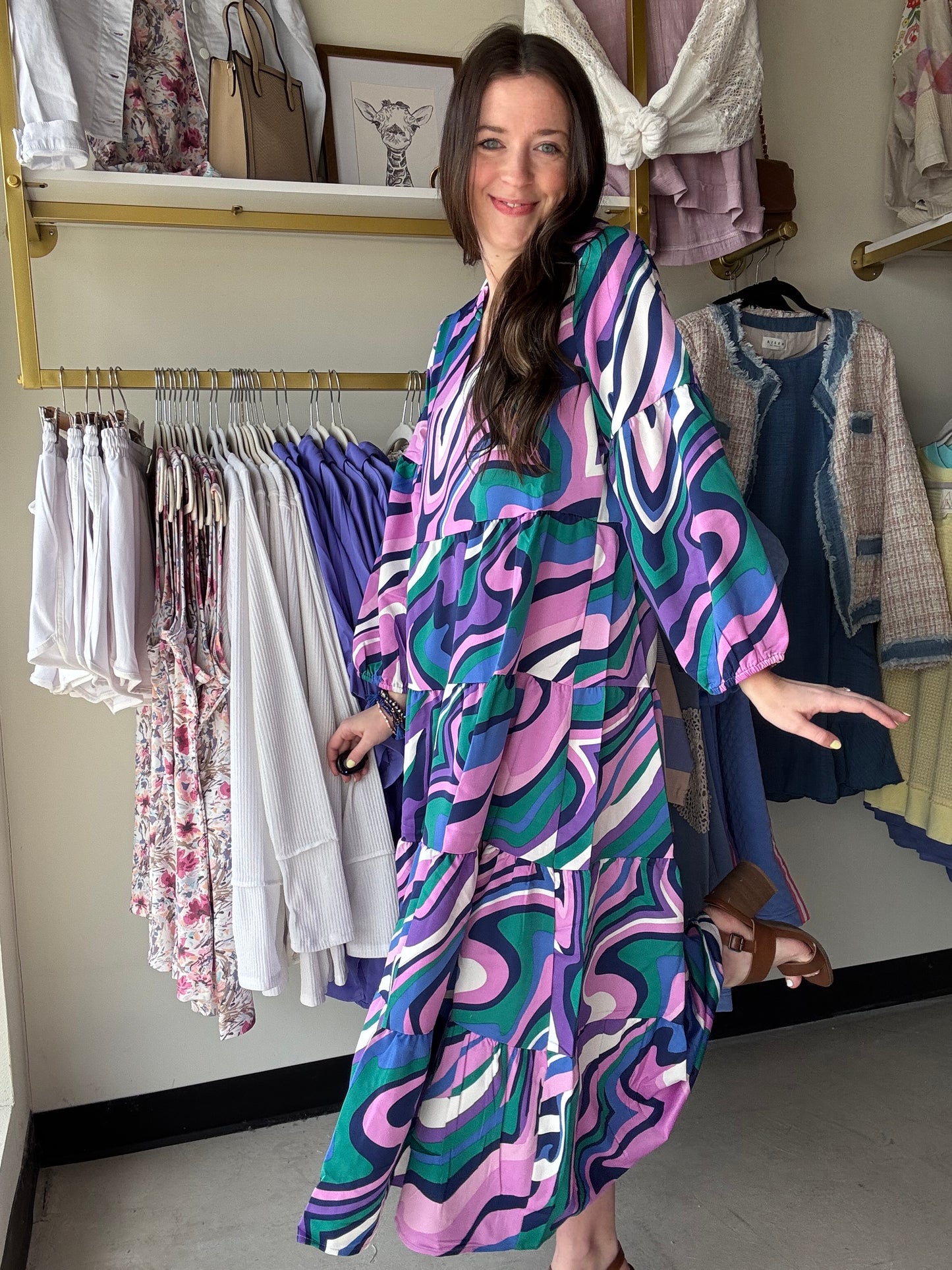 Christina Magic Marble Dress