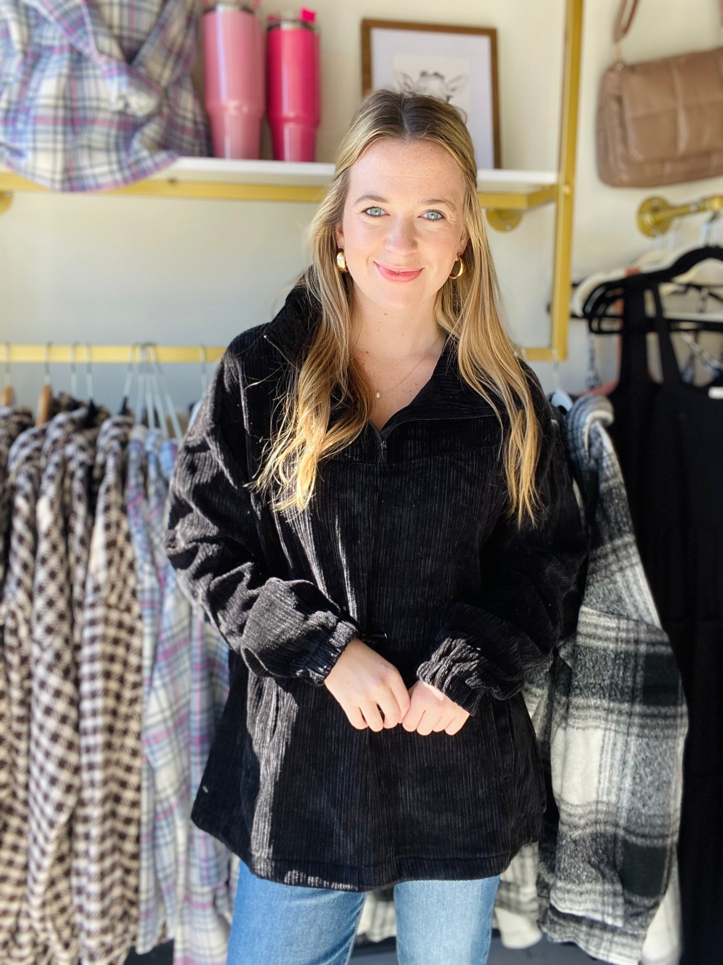 Bonfire Nights Black Pullover