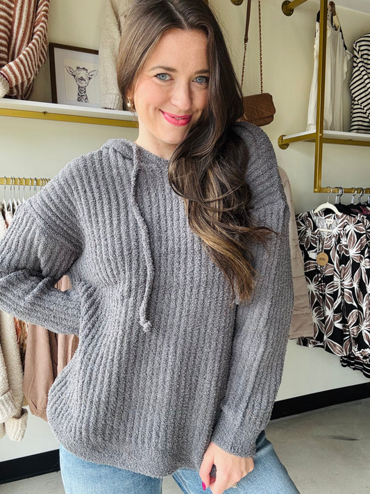Grey Luxe Hoodie