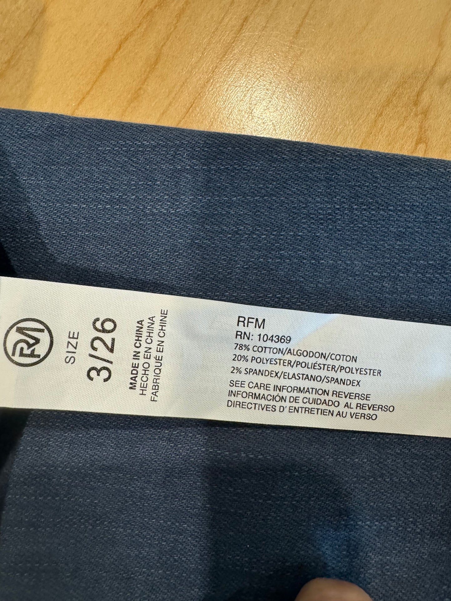 Slate Cropped Chloe Denim - RFM