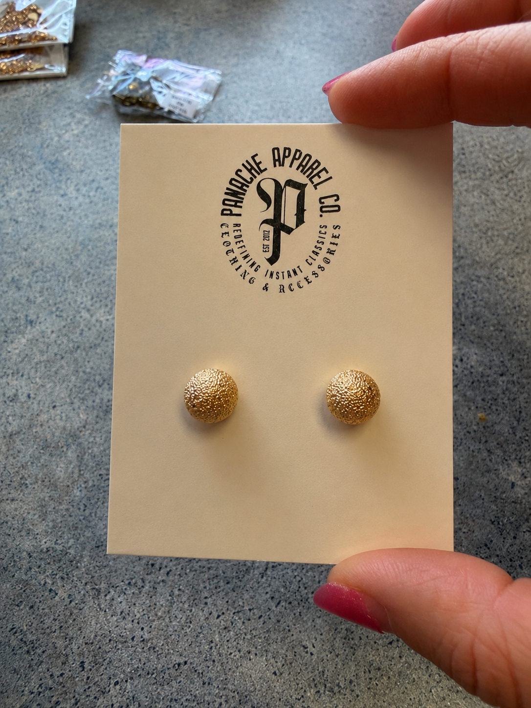 Panache Stud Earrings - Assorted