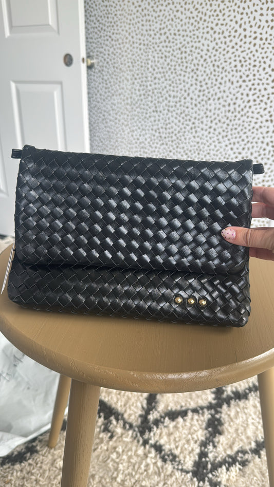 Wrenlee Woven Flap Crossbody