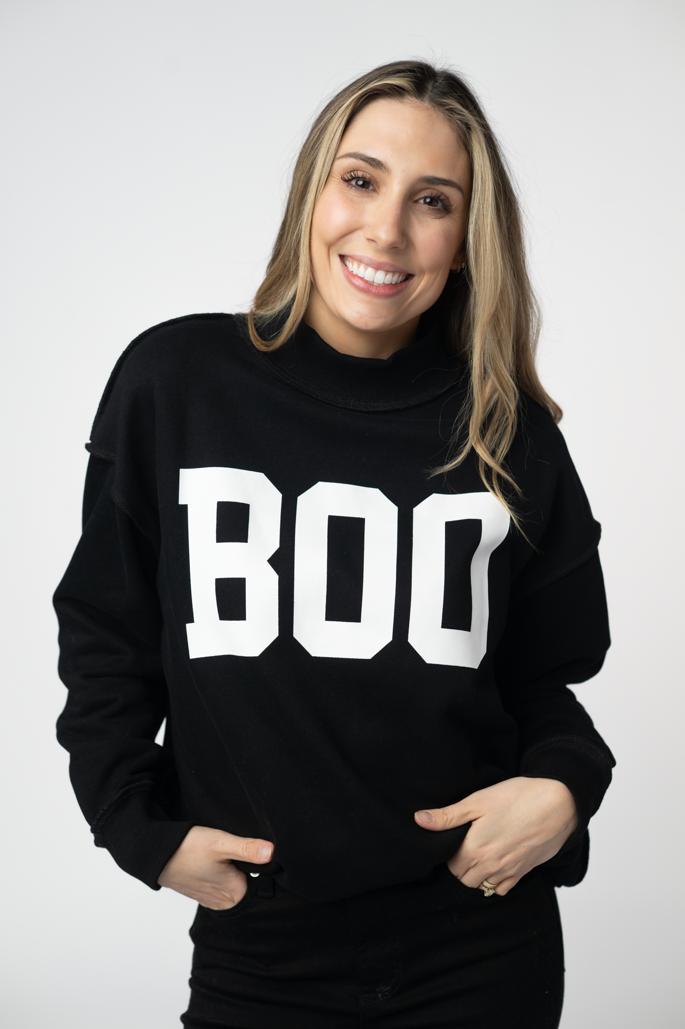 IN STOCK Piper Reversible Sweatshirt - BOO