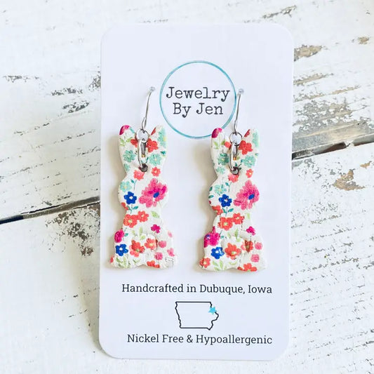 Daydream Floral Bunny Earrings