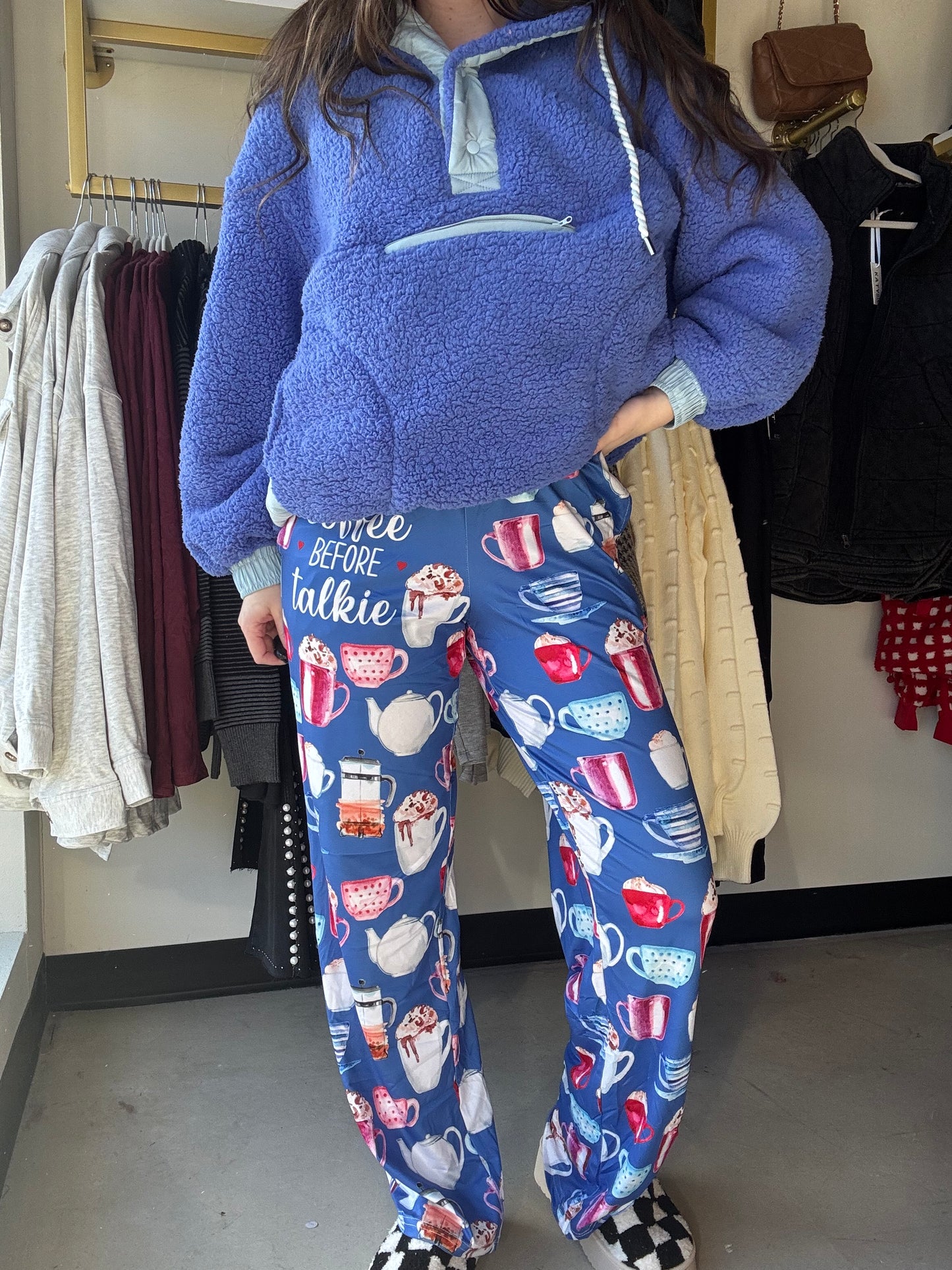 Coffee Before Talkie PJ Pants