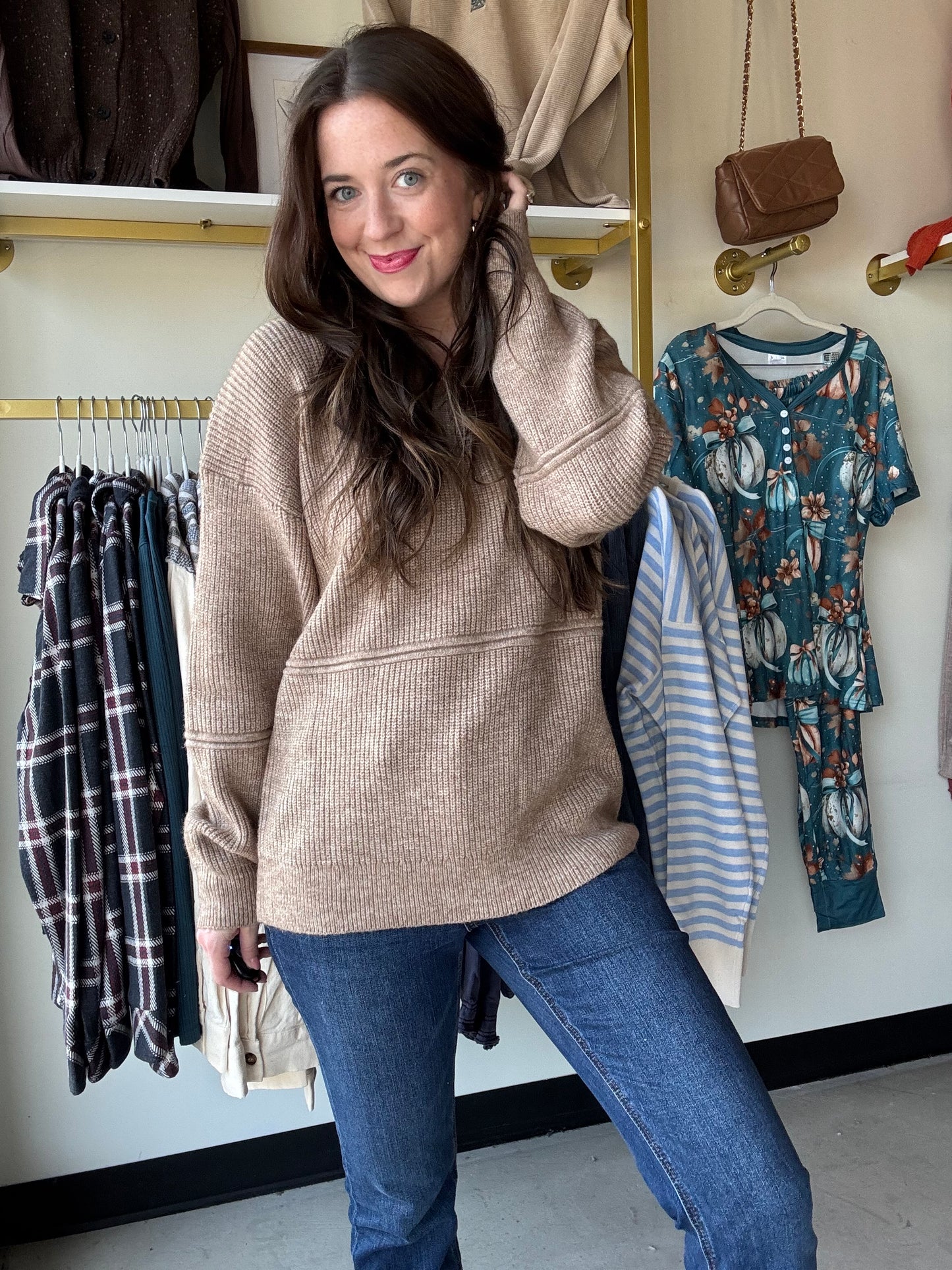 Mocha Sweater Hoodie