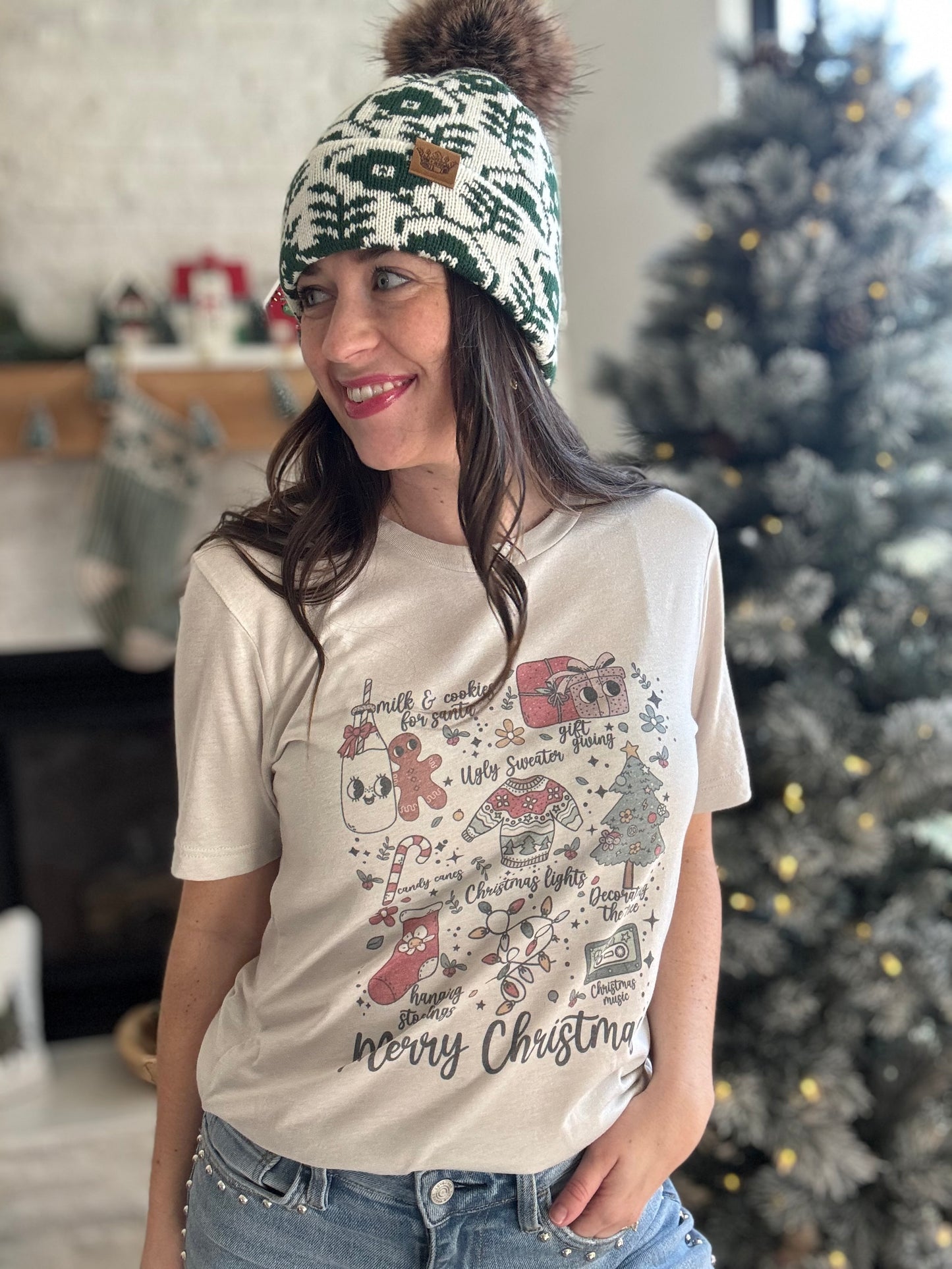 Retro Everything Christmas Tee