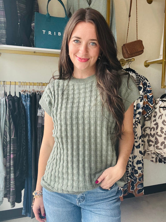 Sage Kelly Knit Sweater