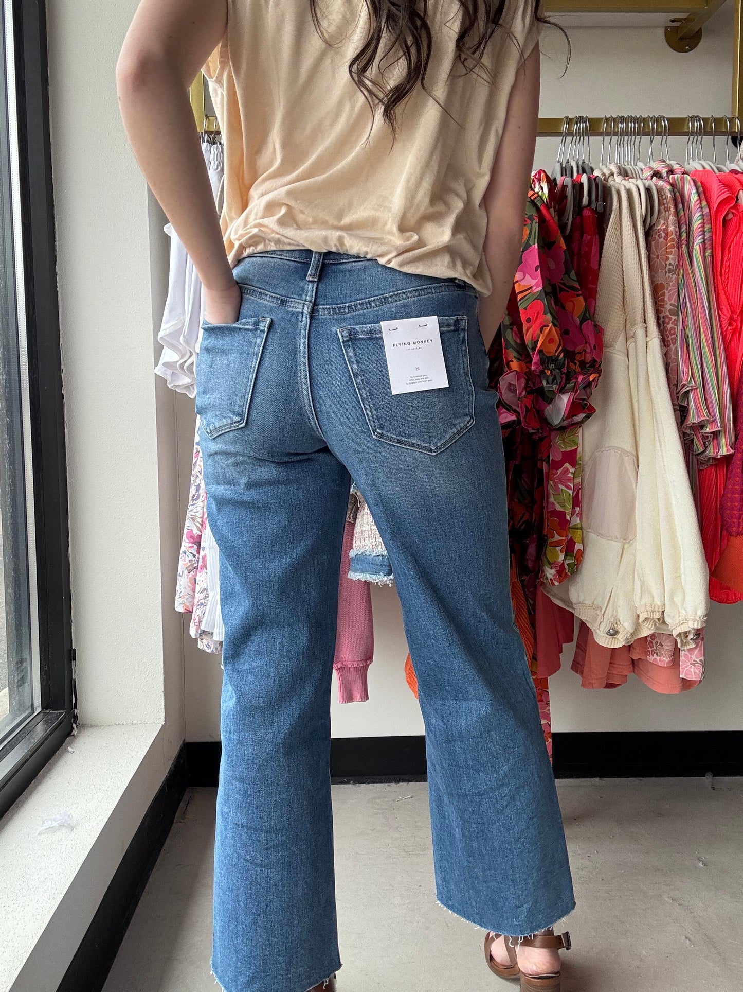 Jubilation Crop Wide Leg - Flying Monkey