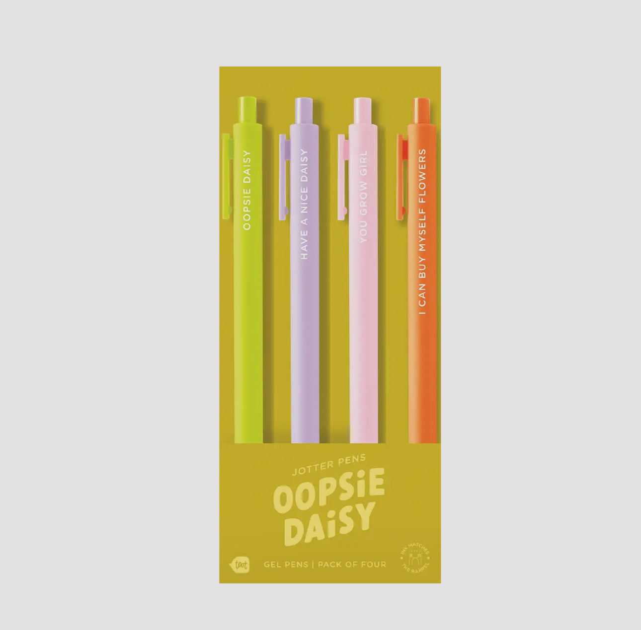 Oopsie Daisy Rosé Jotter Set