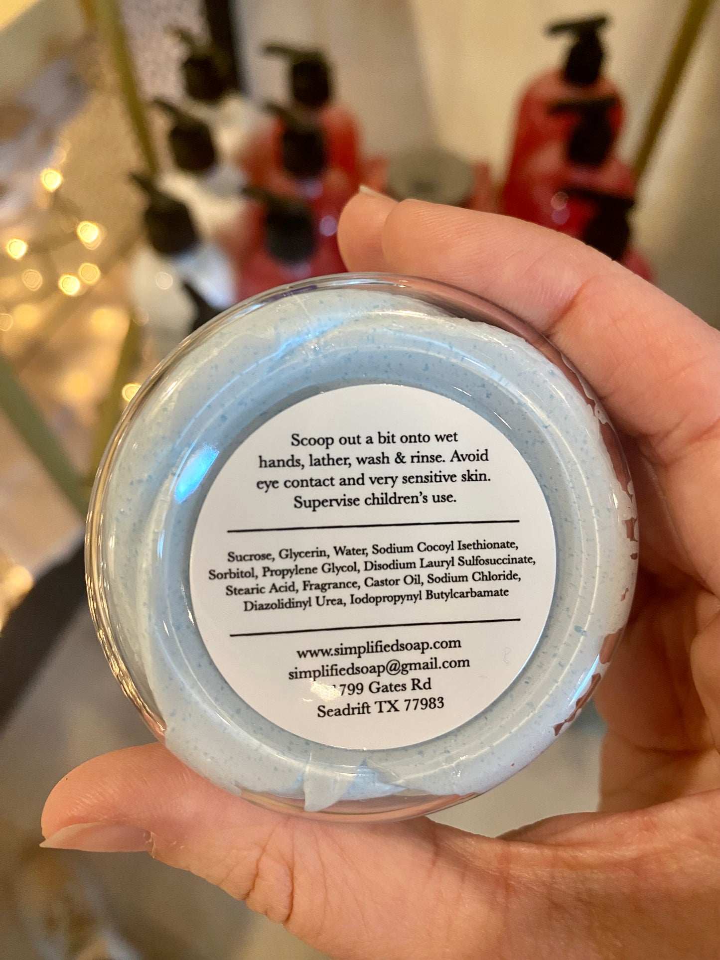 Simplified Soaps and Moisturizer- Sunday Beach