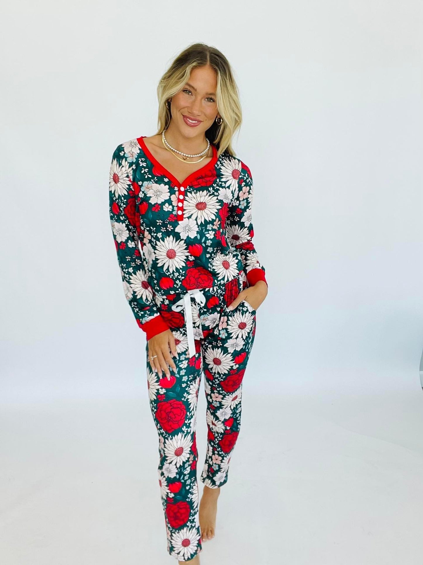 Floral Print Shirley Pjs