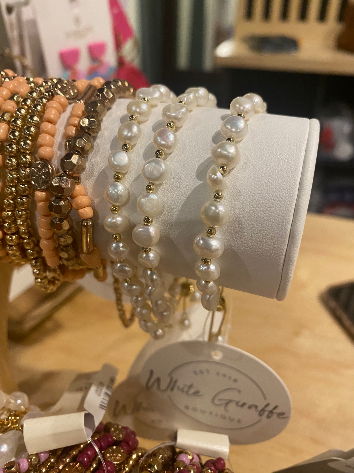 Hidden Gem Pearl Bracelet