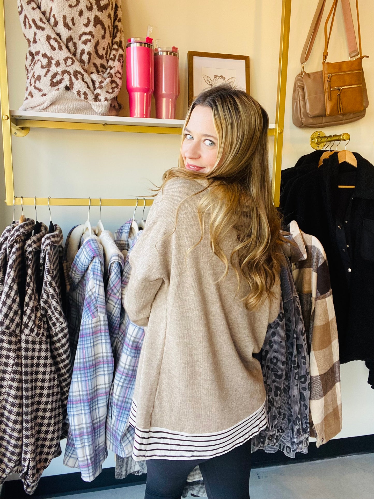 Brooklyn Oatmeal Thermal Tunic