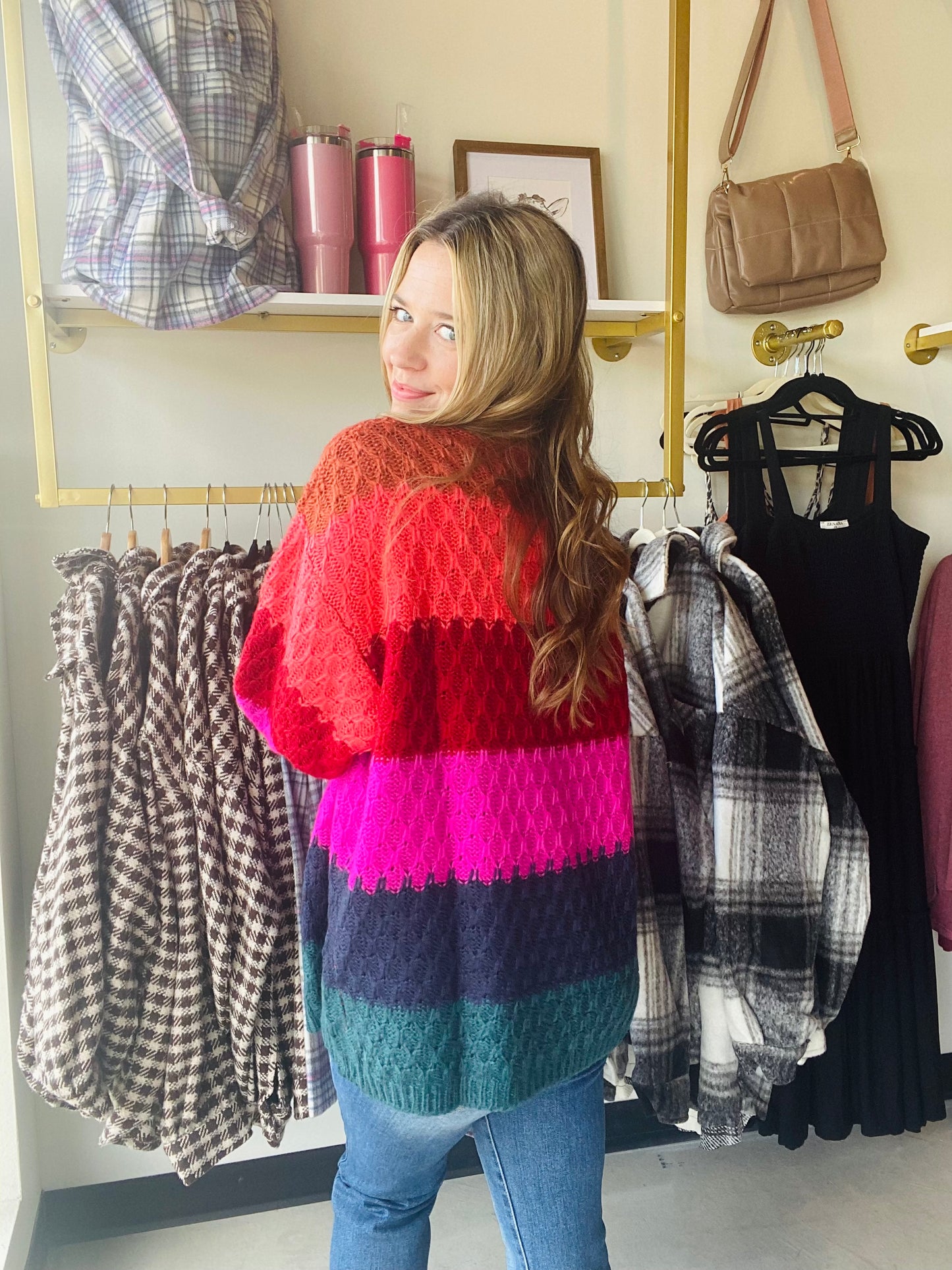 Chunky Honey Comb Sweater