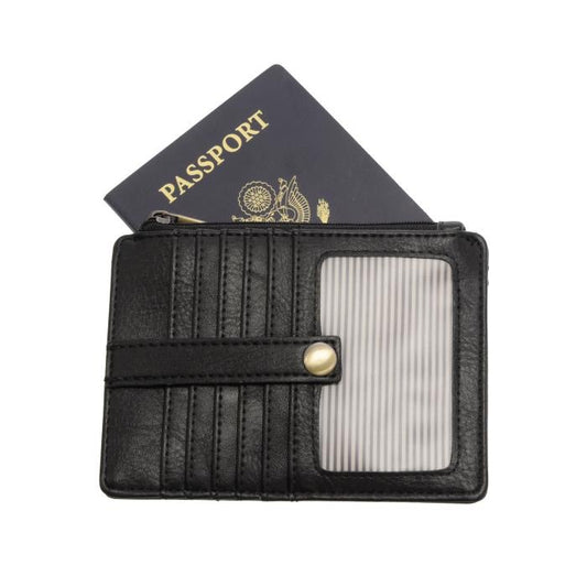 Black Mini Penny Wallet