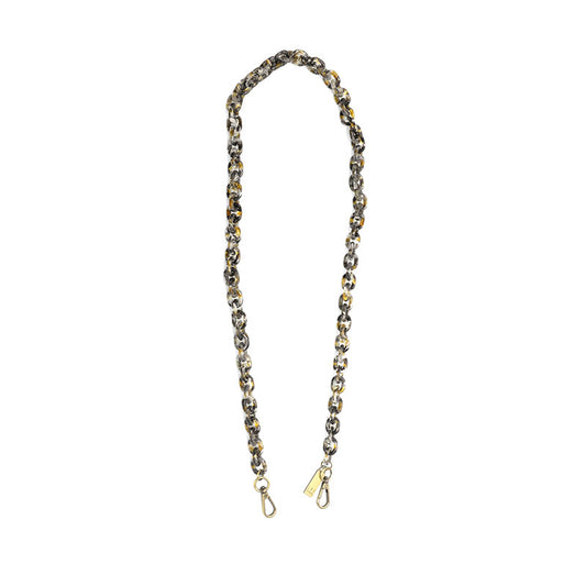 Neutral Lucite Chain Strap