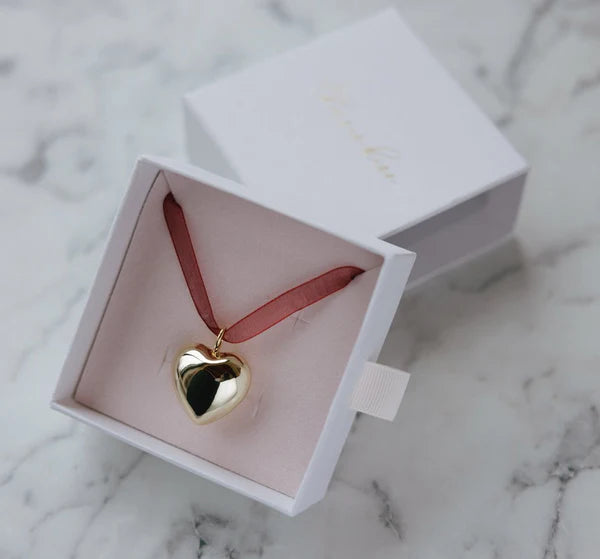 Big Puffy Heart Charm