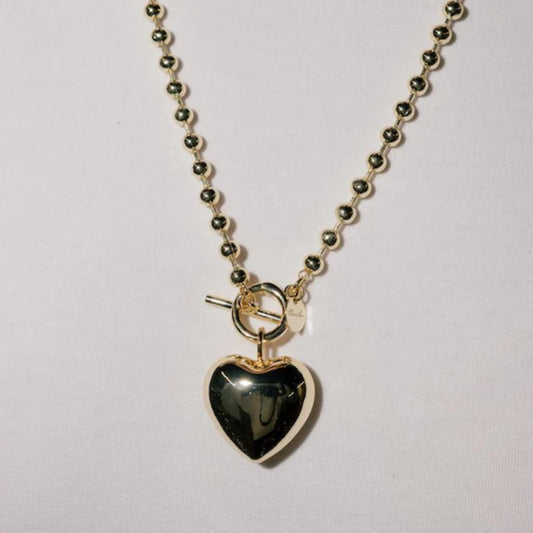 Big Puffy Heart Charm