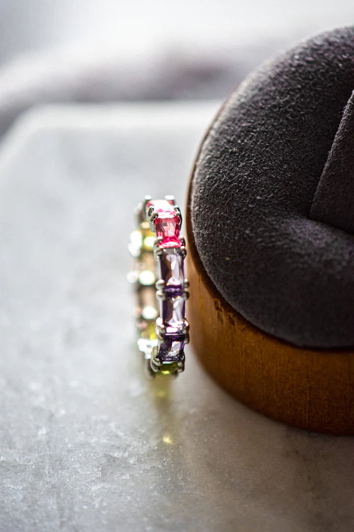 Sadie Multicolor Ring Band