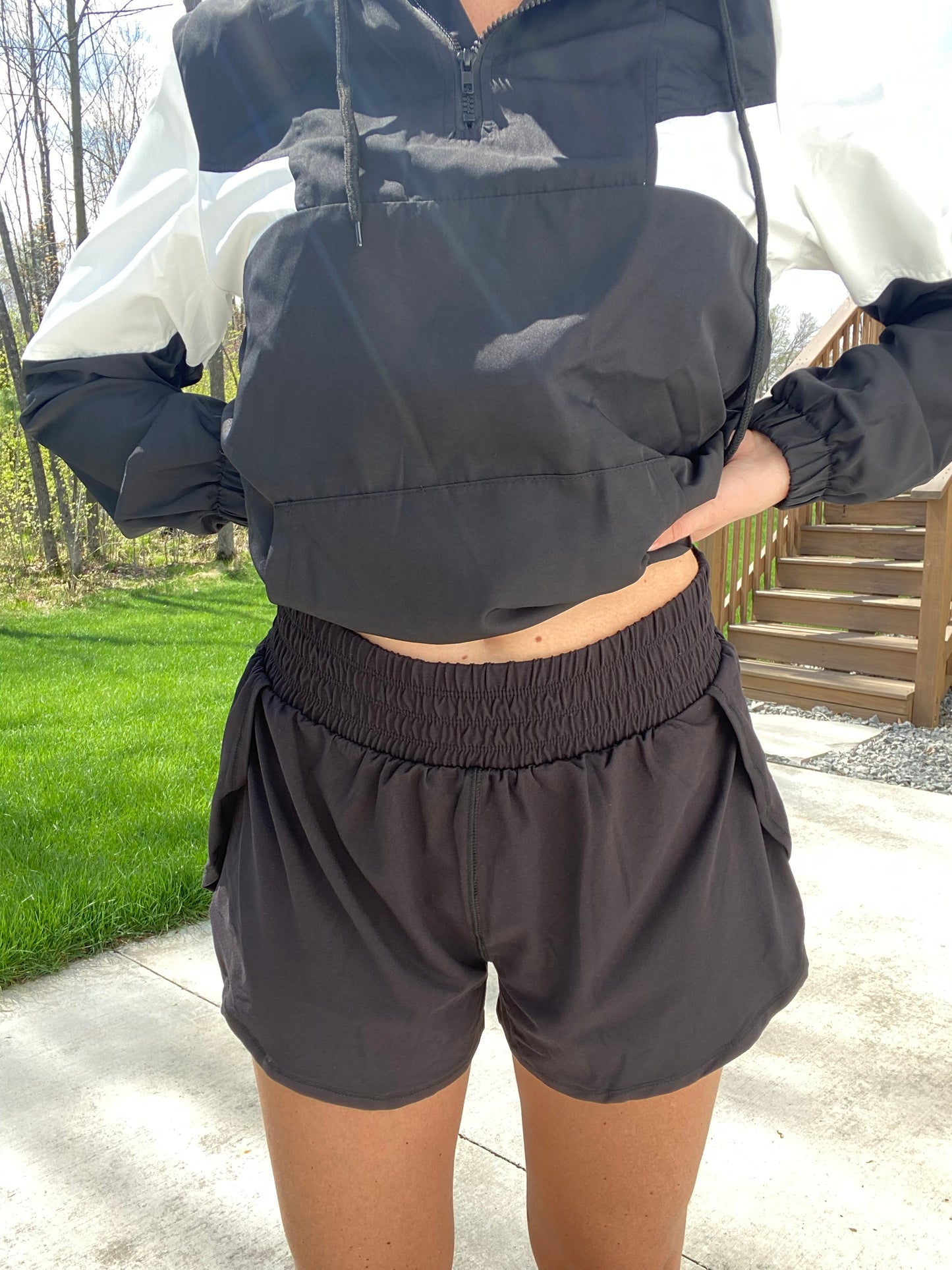 Black Rae Mode Athletic Shorts