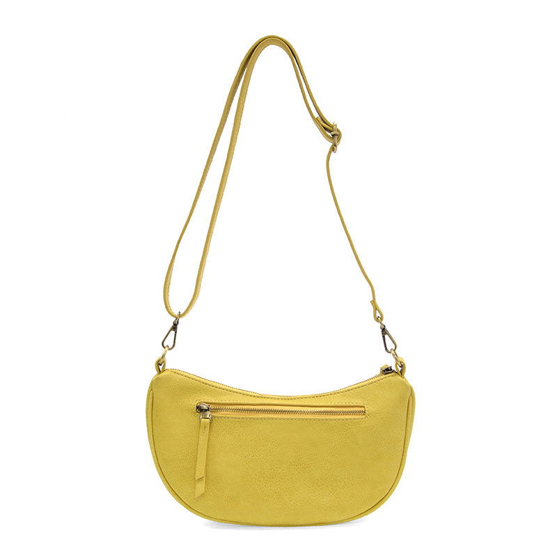 Yellow Miranda Crescent Bag