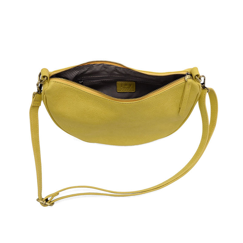 Yellow Miranda Crescent Bag