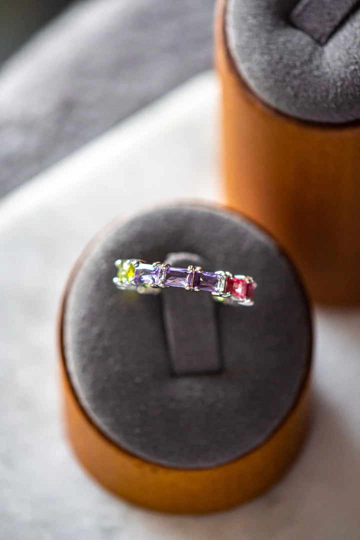 Sadie Multicolor Ring Band