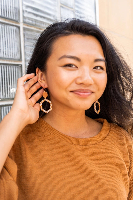 Lennox Pumpkin Spice Earrings