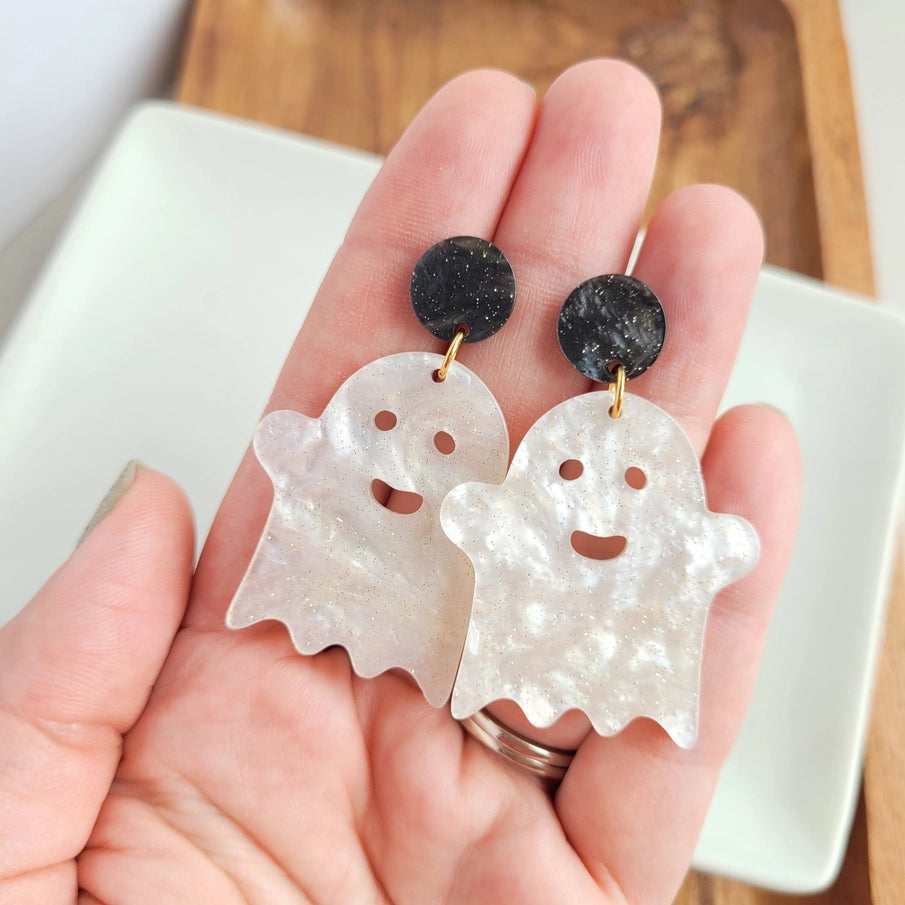 Friendly Ghost Earrings