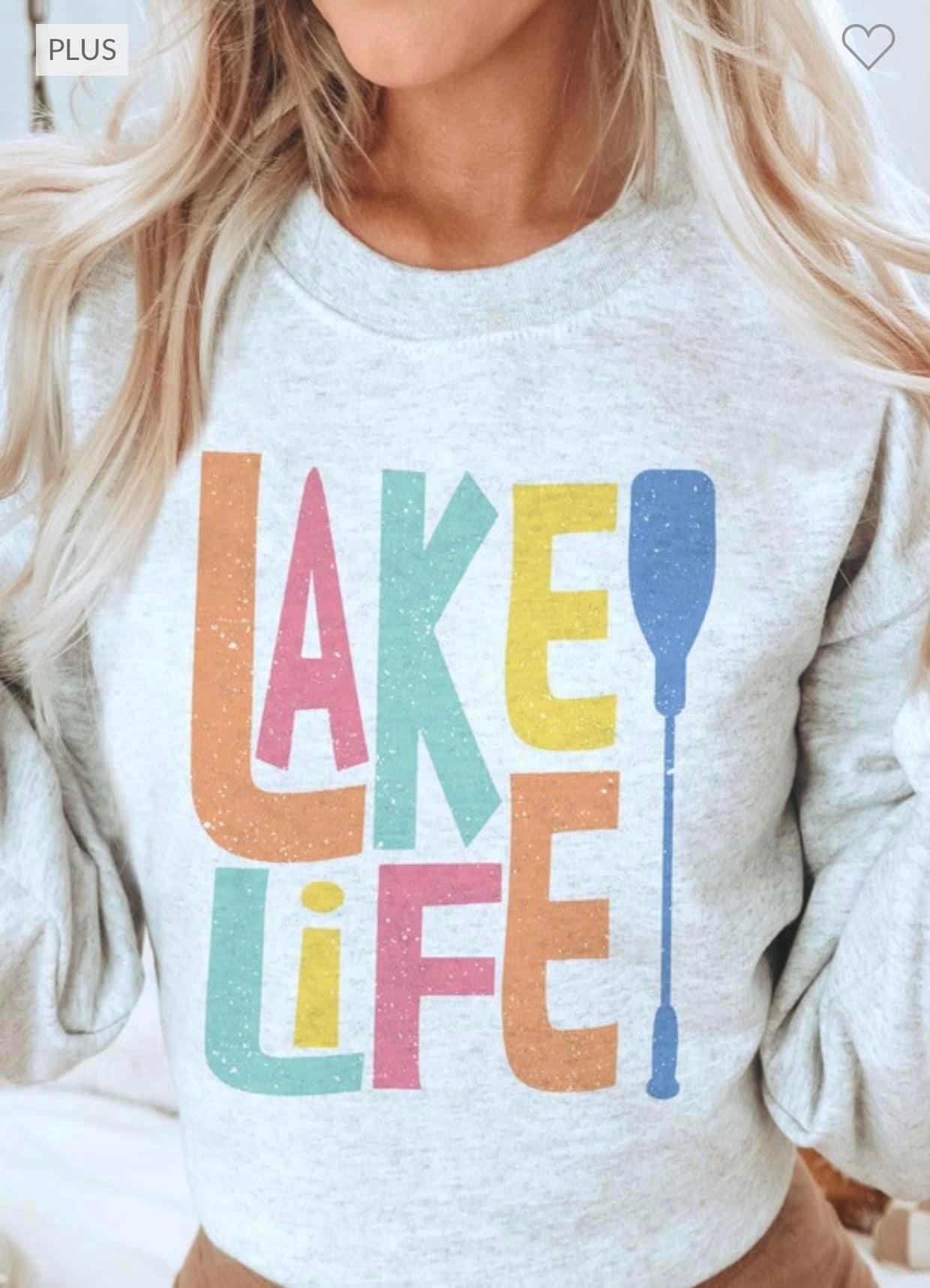 Lake Life Crewneck 3XL