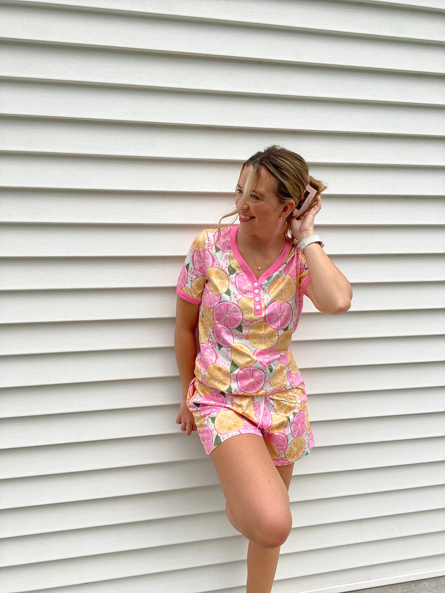 Sweet Lemonade Pj Set