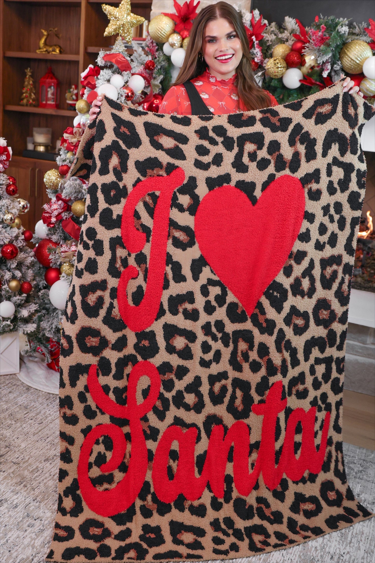 I Love Santa Blanket