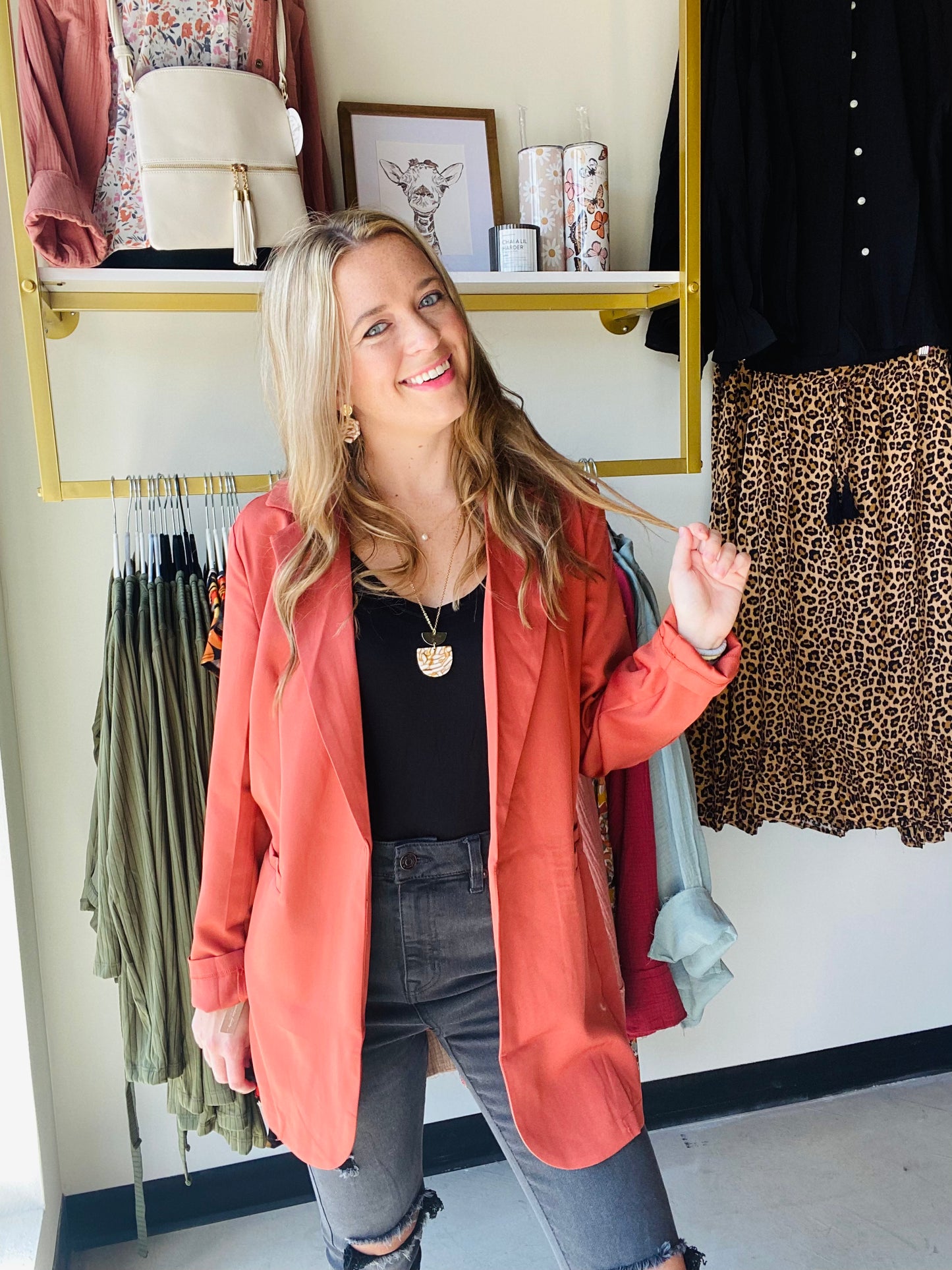 Blakeley Rust Blazer