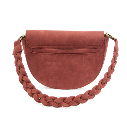 Rust Luna Crescent Bag