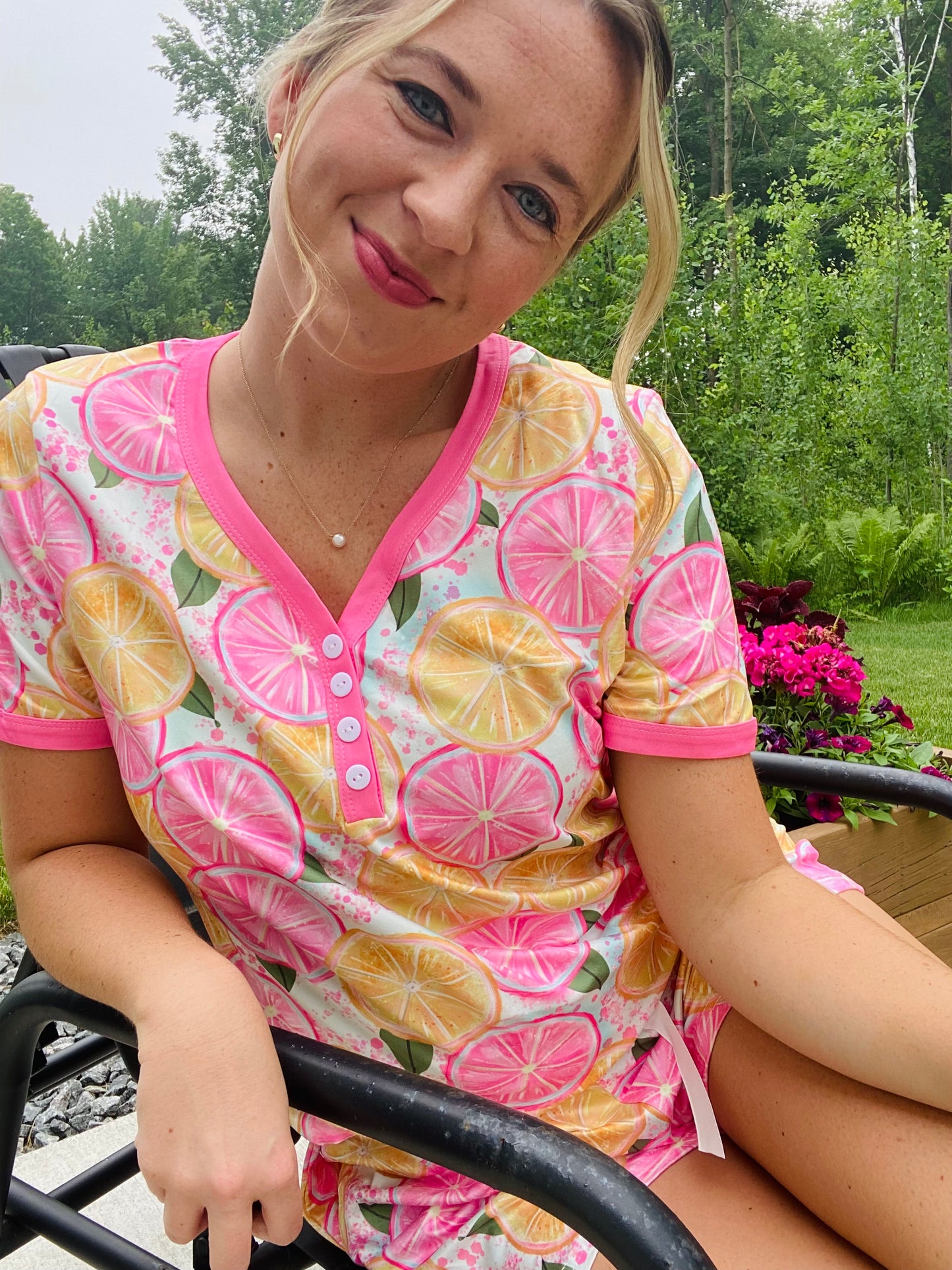 Sweet Lemonade Pj Set