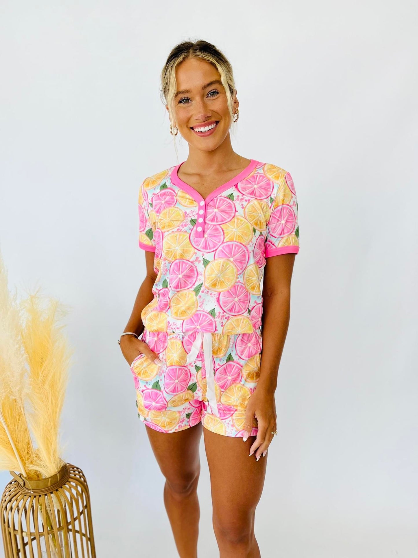 Sweet Lemonade Pj Set