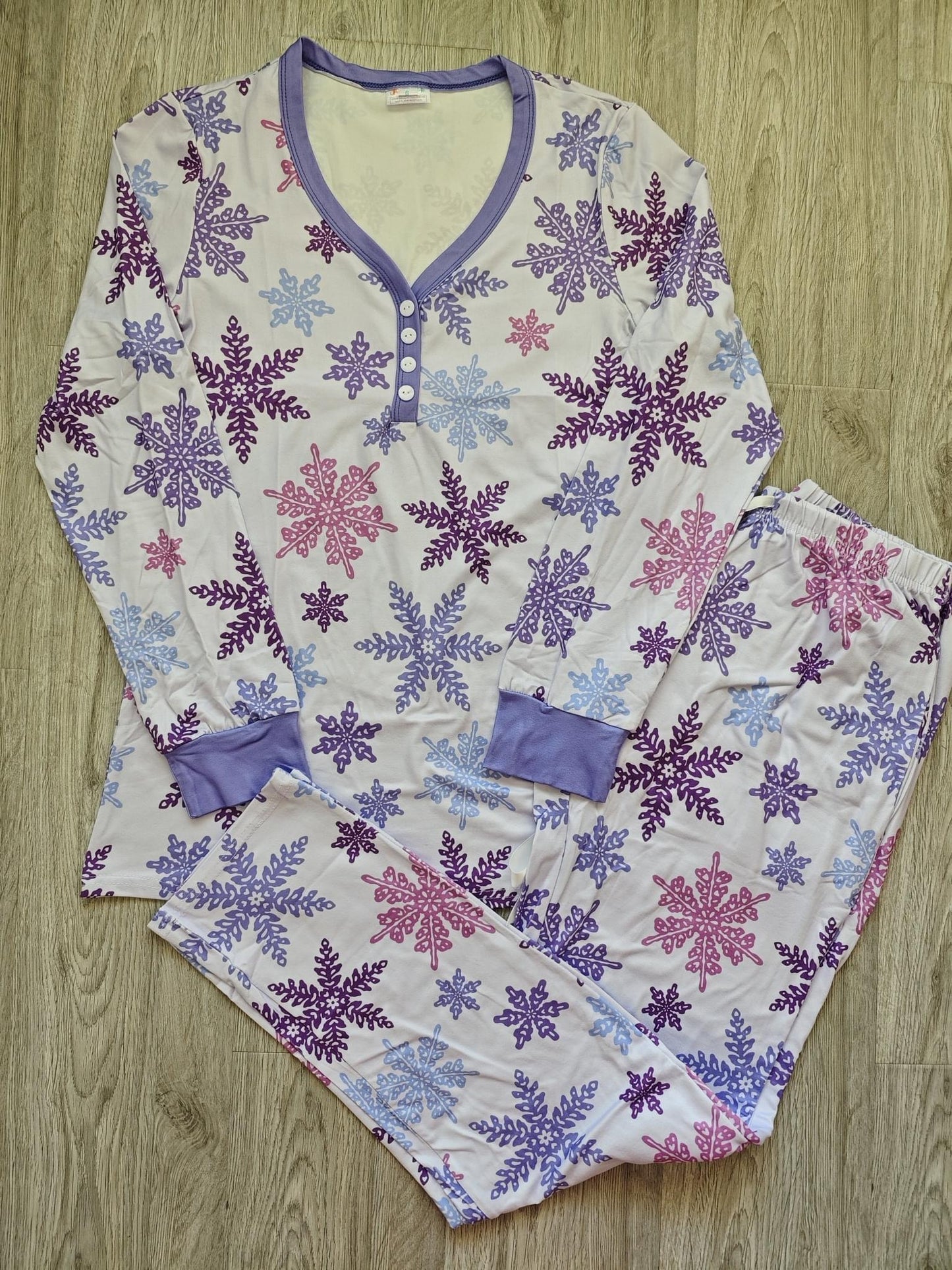 Snowflake Print Shirley Pjs