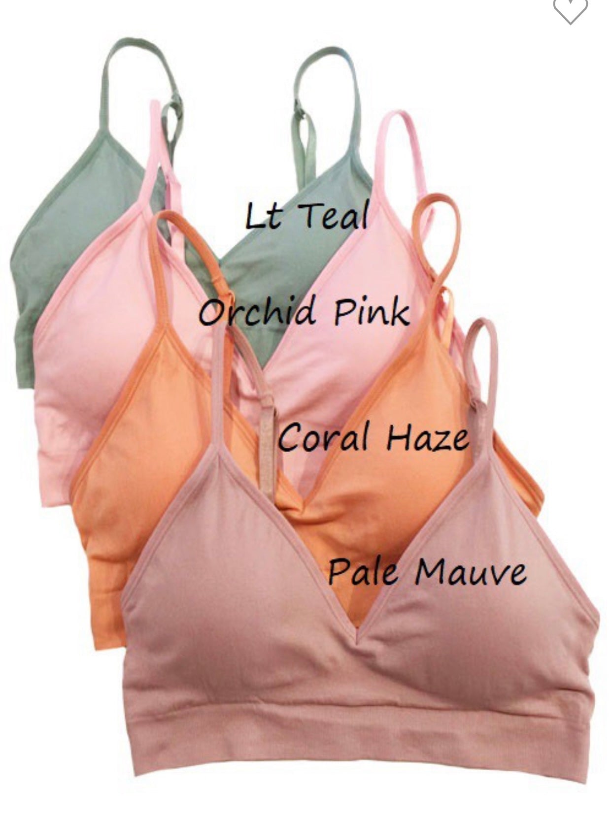 Seamless Basic Bralette PLUS SIZE