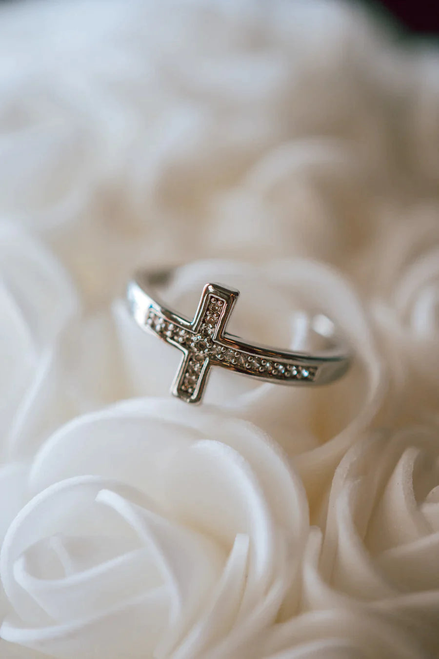 Charleston Cross Sterling Silver Ring