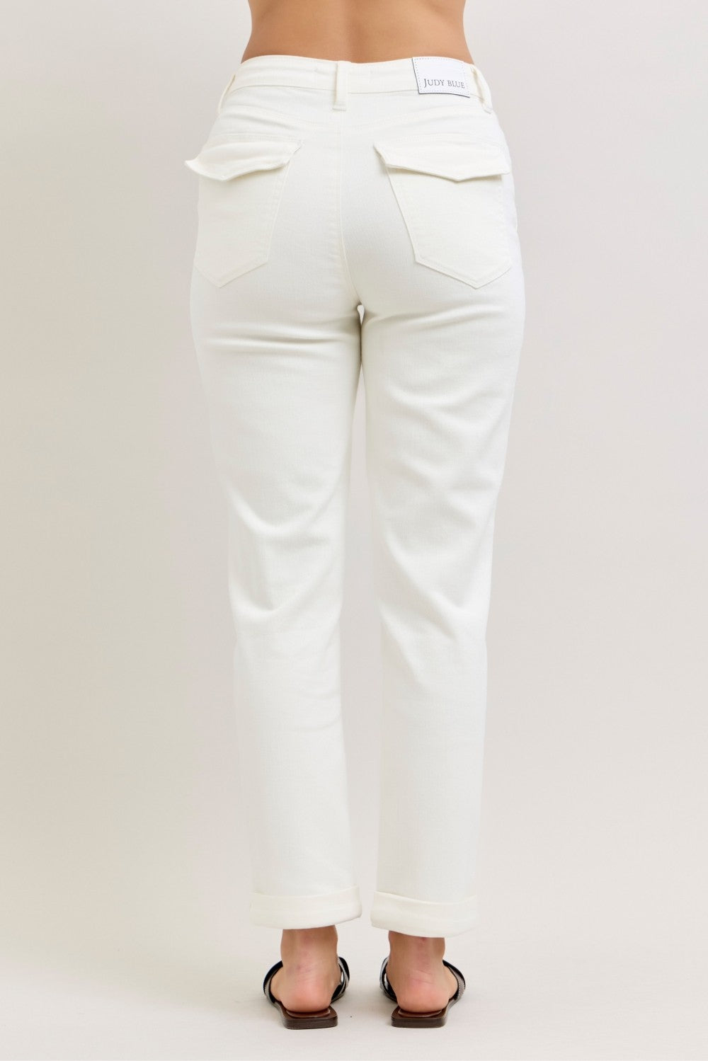 White Weekender Ankle Jeans