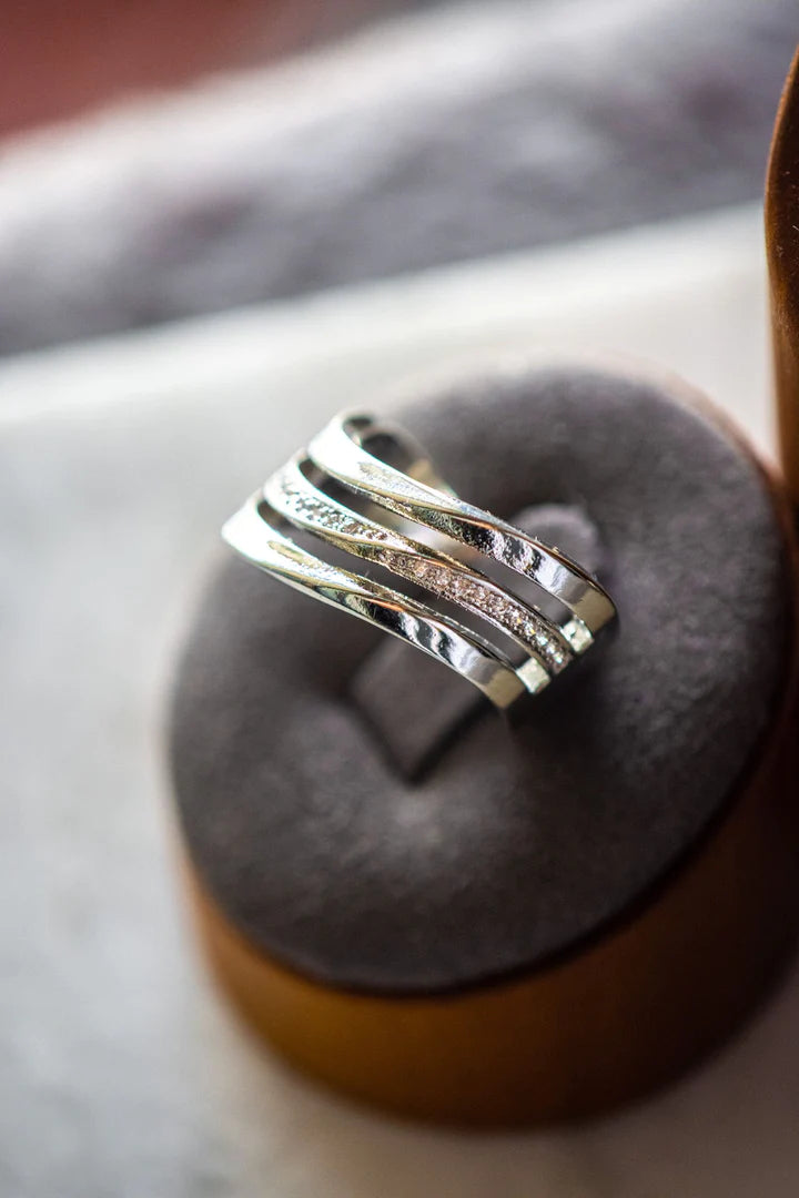 Emery Sterling Silver Ring